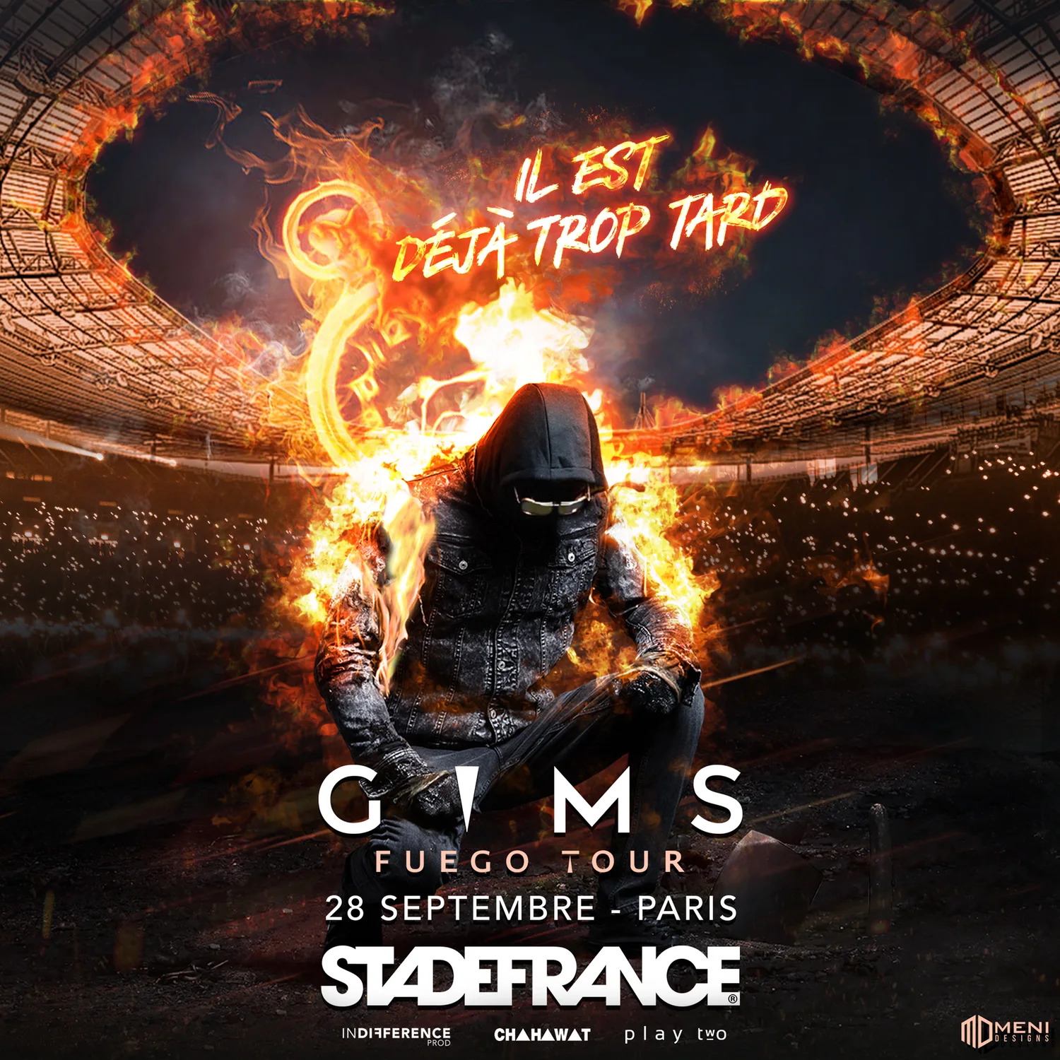 GIMS Fuego Tour artwork